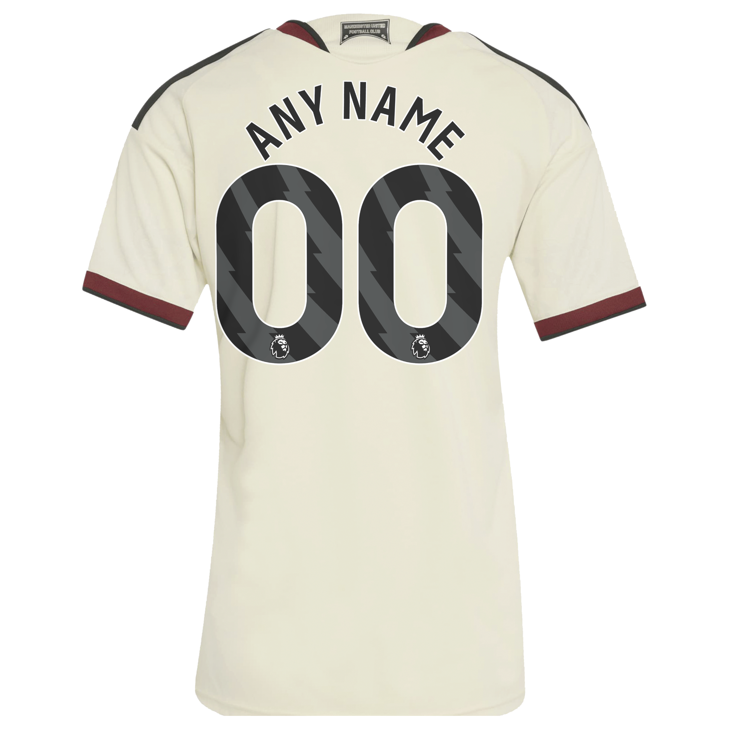 Manchester United Women's 2026/27 Third Replica Custom Jersey - Cream - angle 4