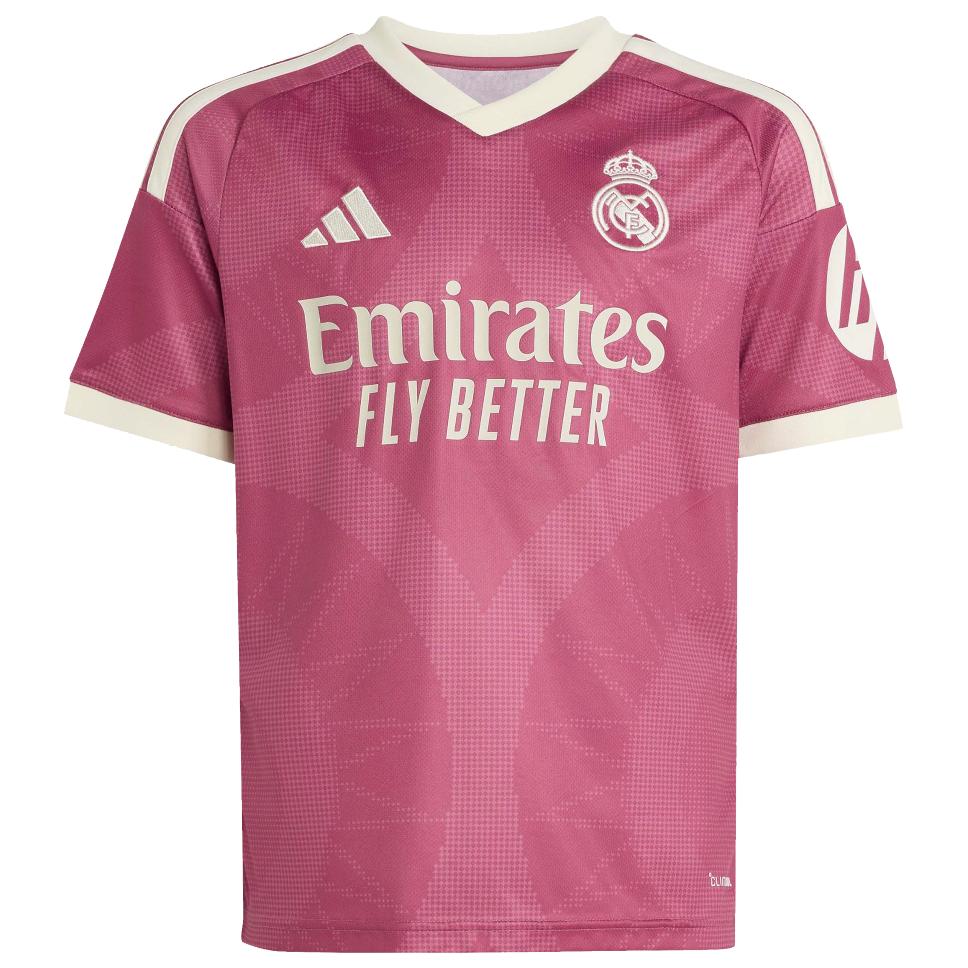 Real Madrid Youth 2026/27 Third Replica Custom Jersey - Pink - angle 3