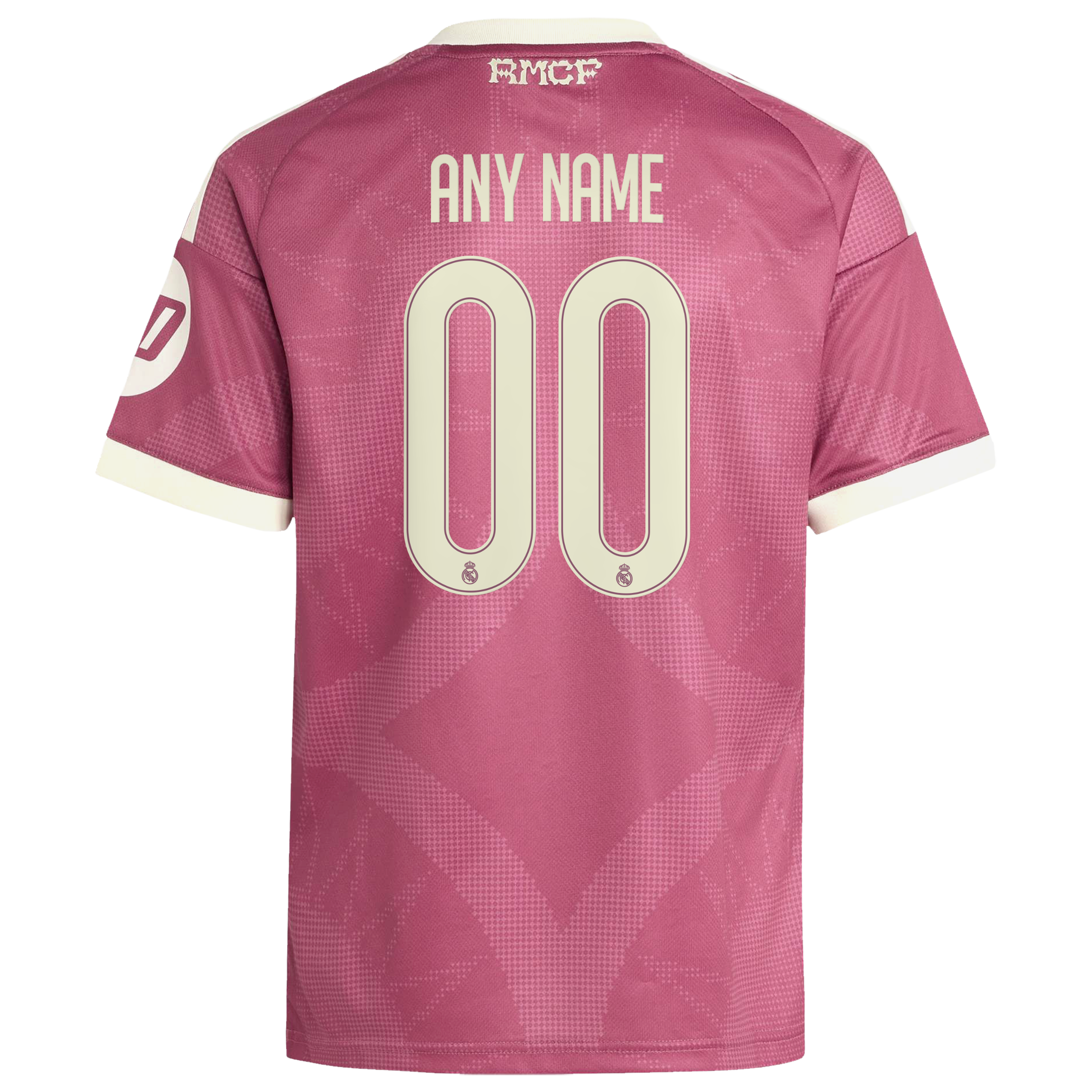Real Madrid Youth 2026/27 Third Replica Custom Jersey - Pink - angle 4