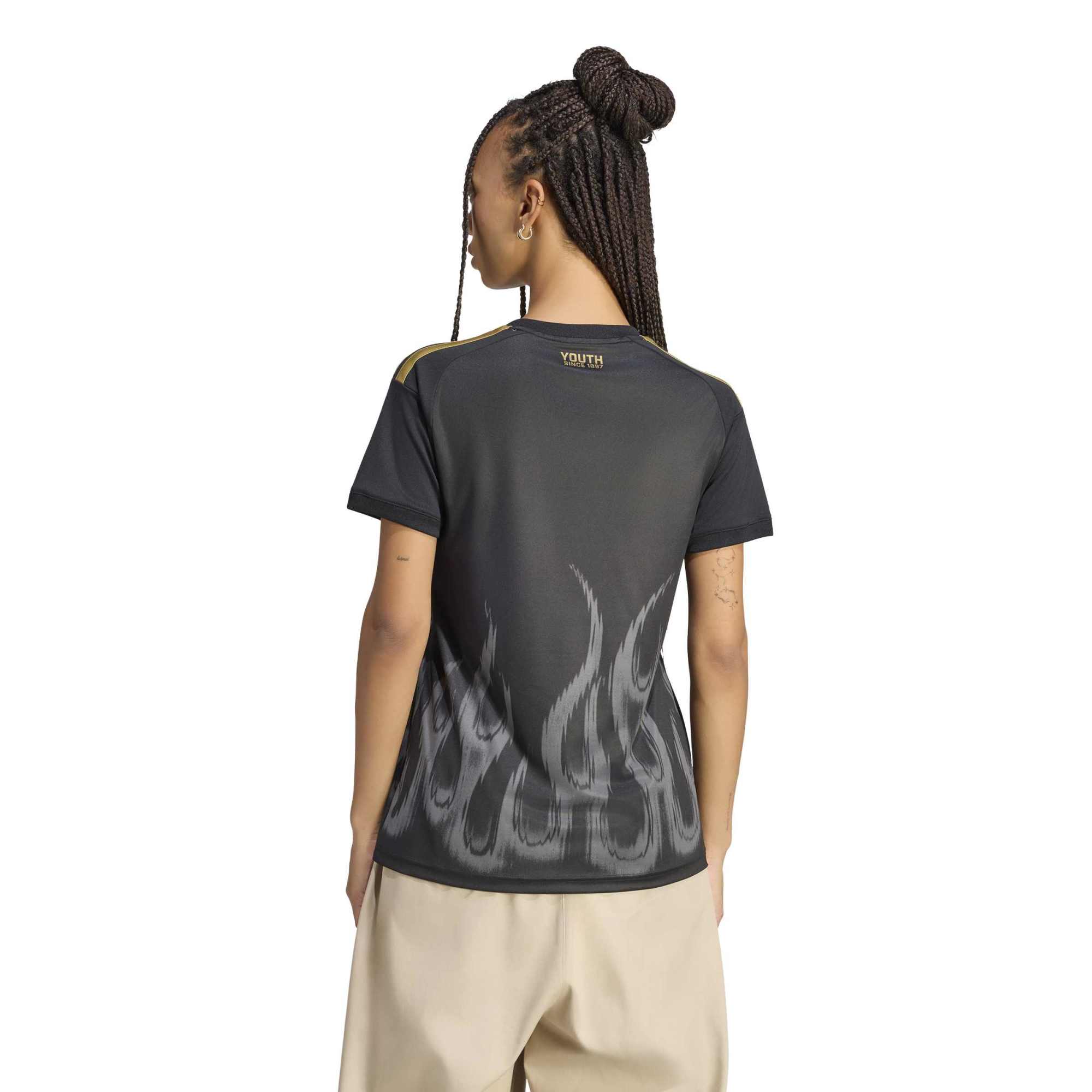 Juventus Women's 2026/27 Third Replica Jersey - Black - angle 3