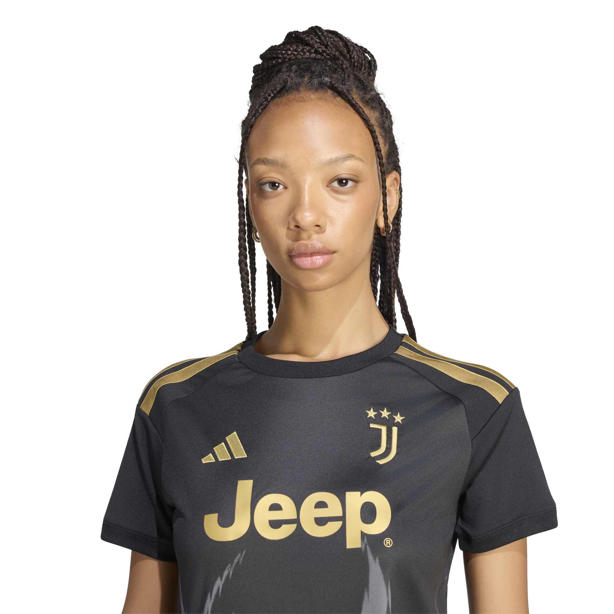 Juventus Women's 2026/27 Third Replica Jersey - Black - angle 9