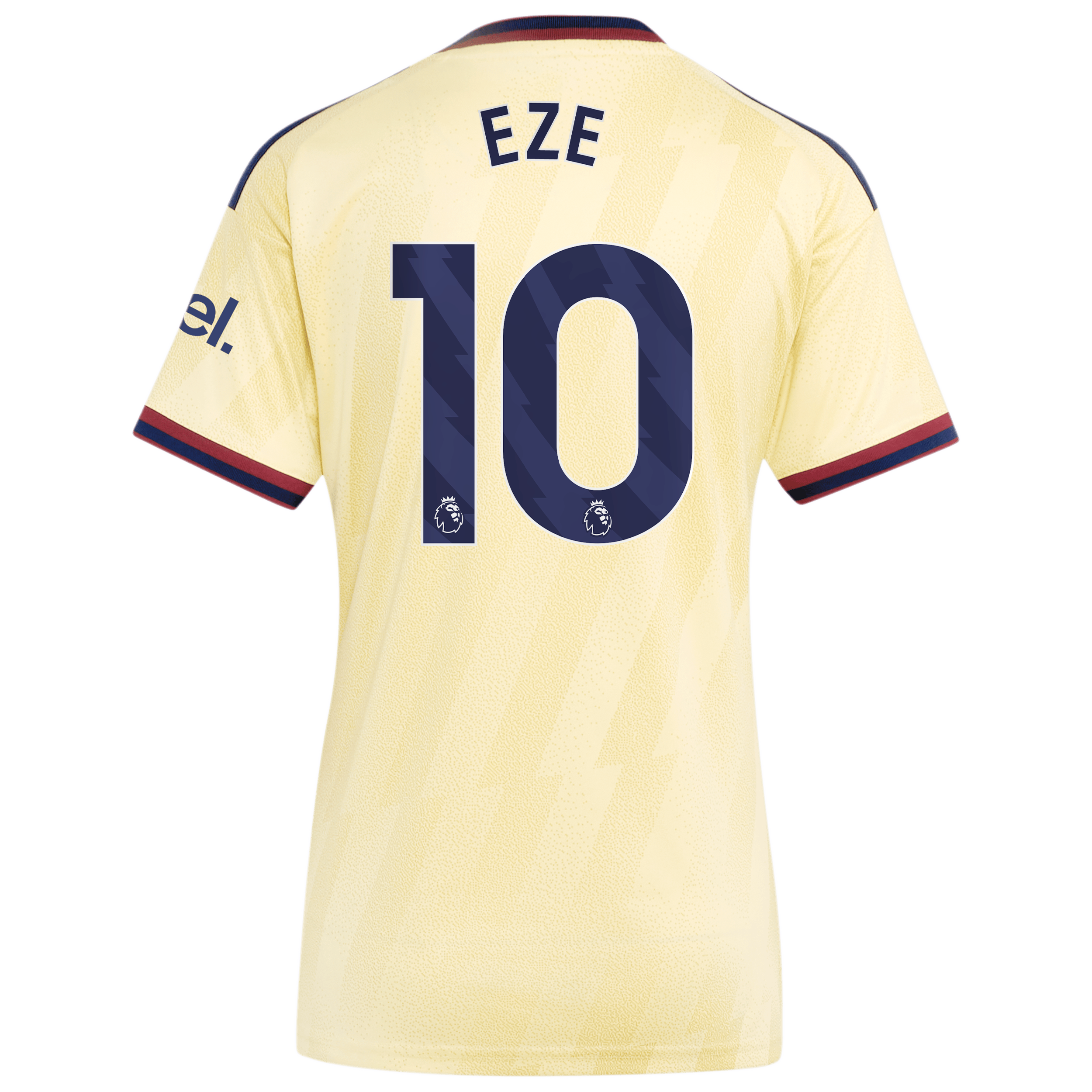 Eberechi Eze Arsenal Women's 2026/27 Third Replica Jersey - Yellow - angle 4