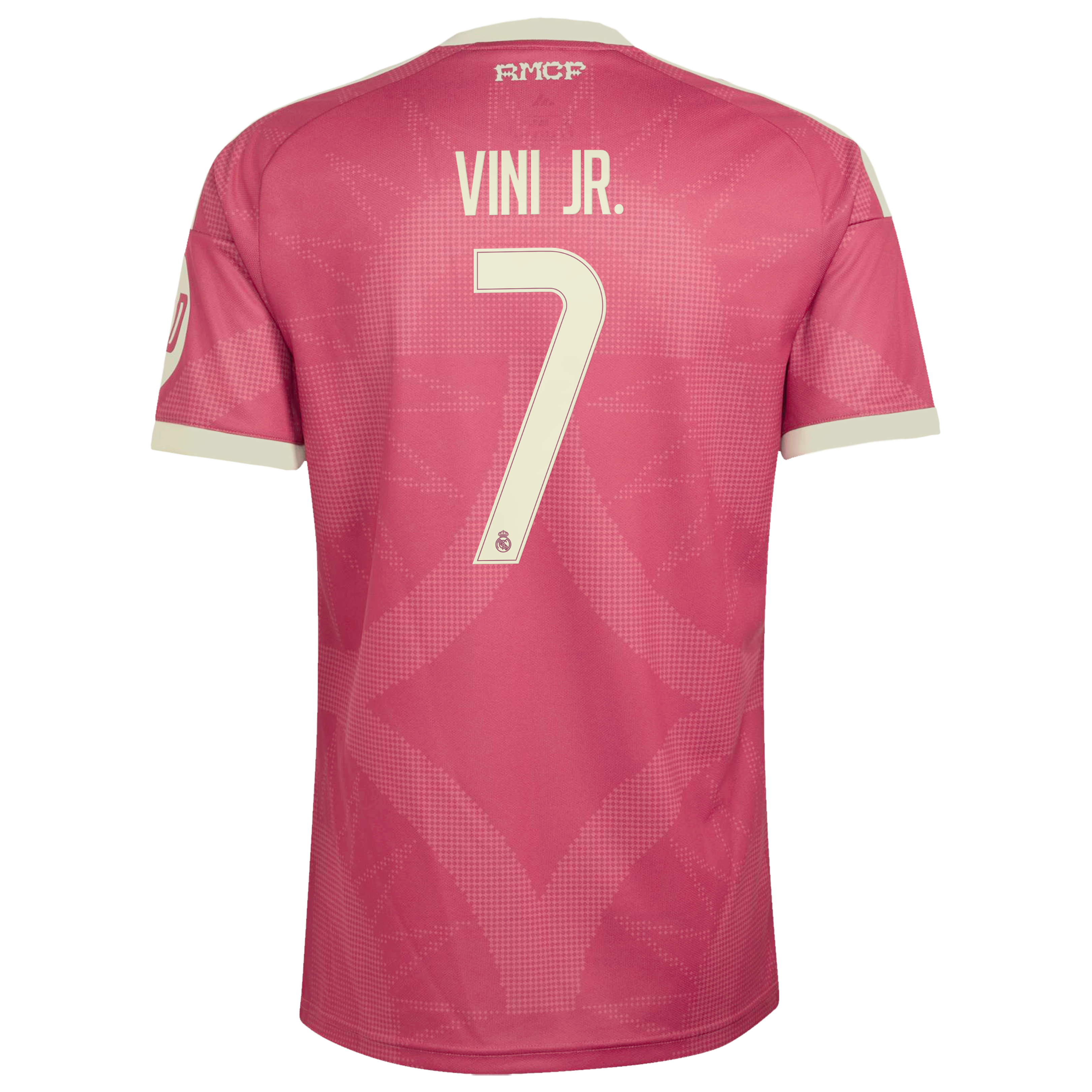 Vini Jr. Real Madrid 2026/27 Third Replica Jersey - Pink - angle 4