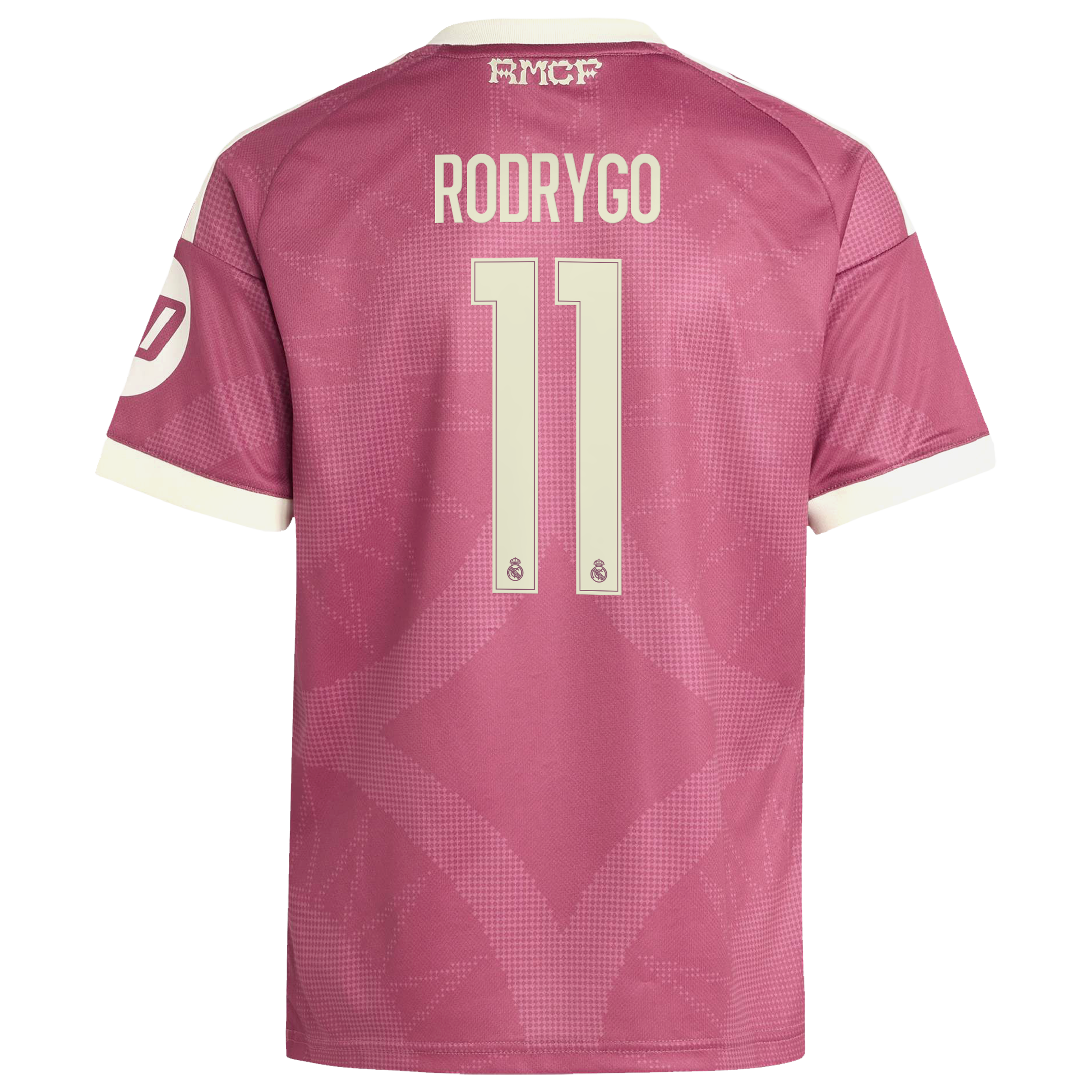 Rodrygo Real Madrid Youth 2026/27 Third Replica Jersey - Pink - angle 4