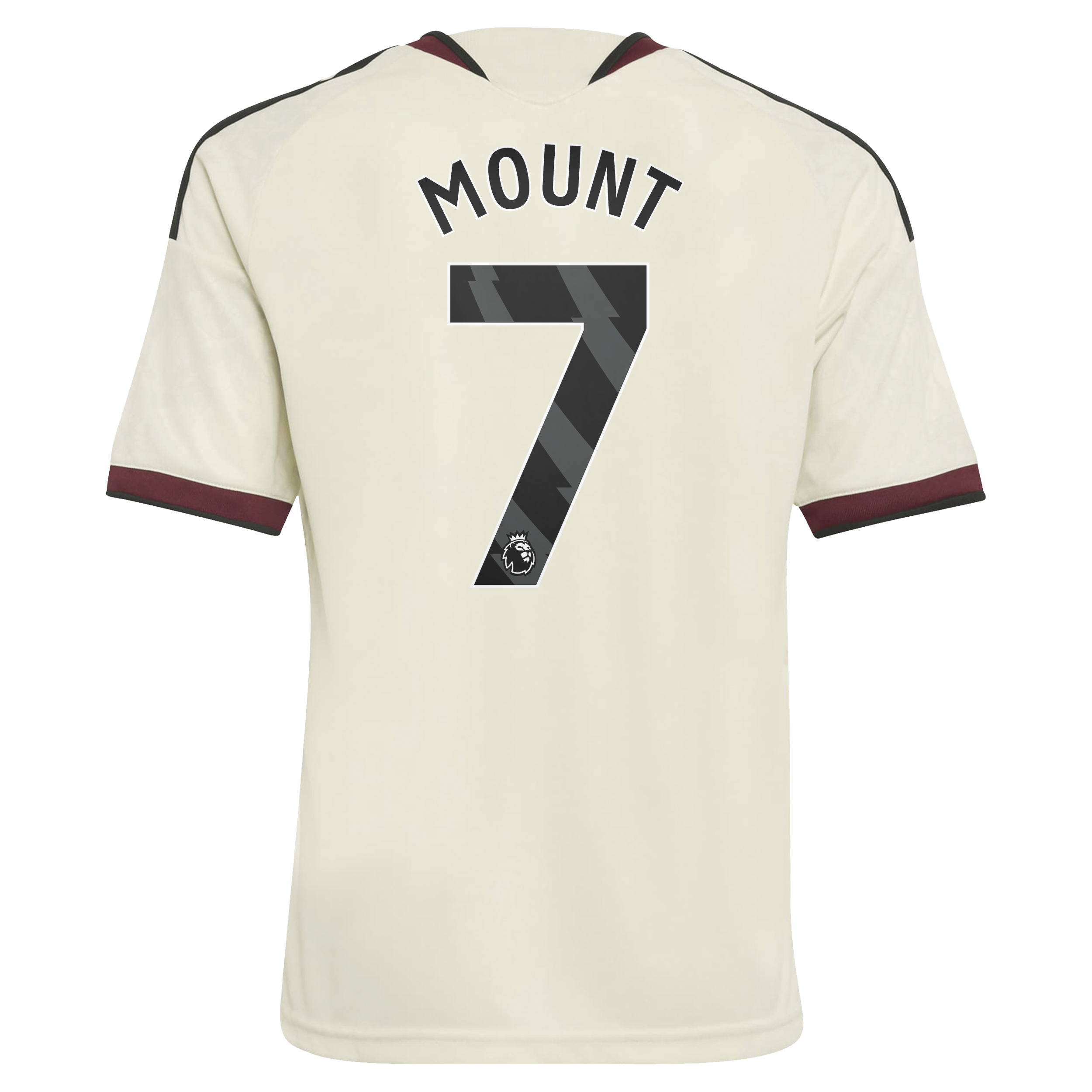 Mason Mount Manchester United Youth 2026/27 Third Replica Jersey - Cream - angle 4