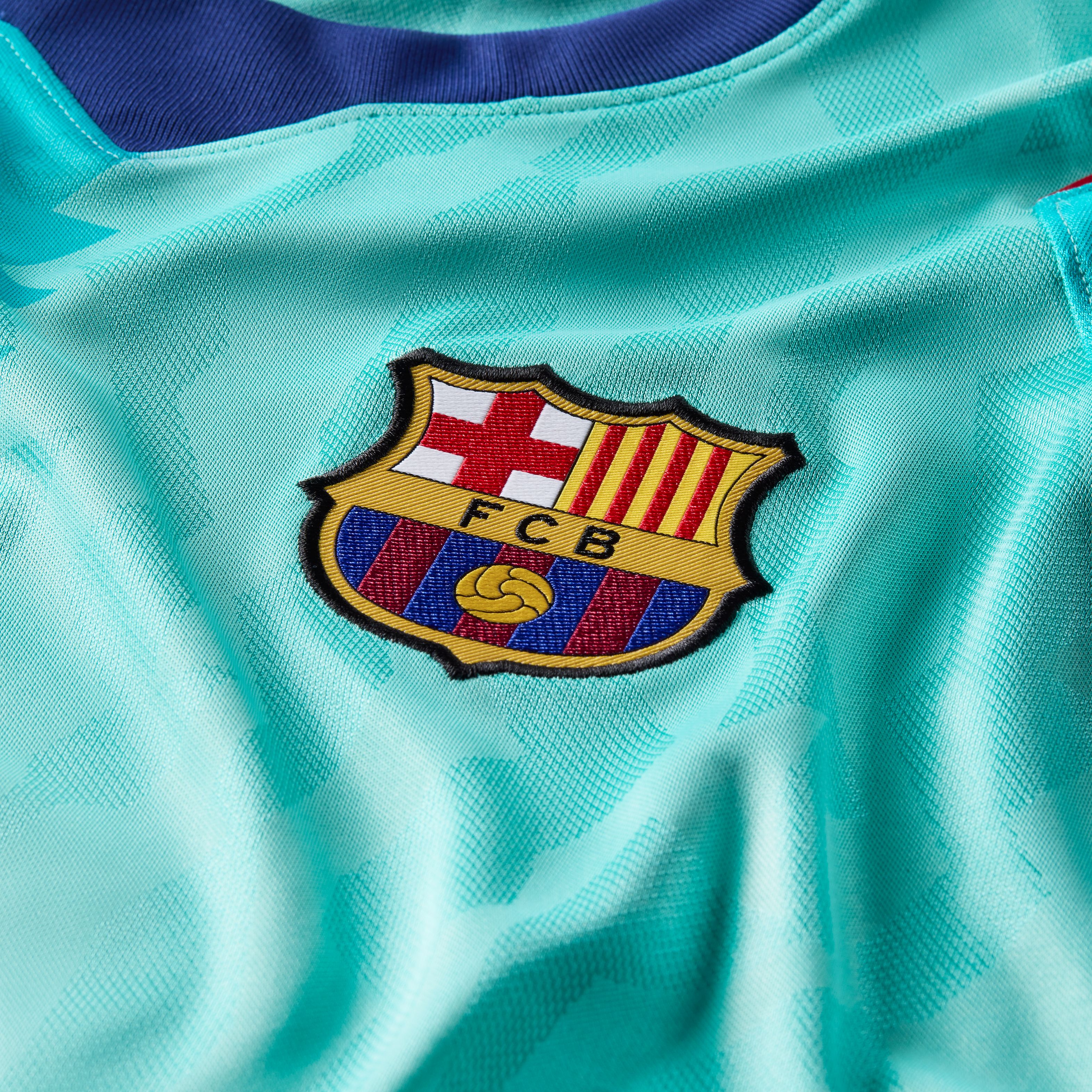 Barcelona 2026/27 Third Stadium Replica Jersey - Turquoise - angle 4