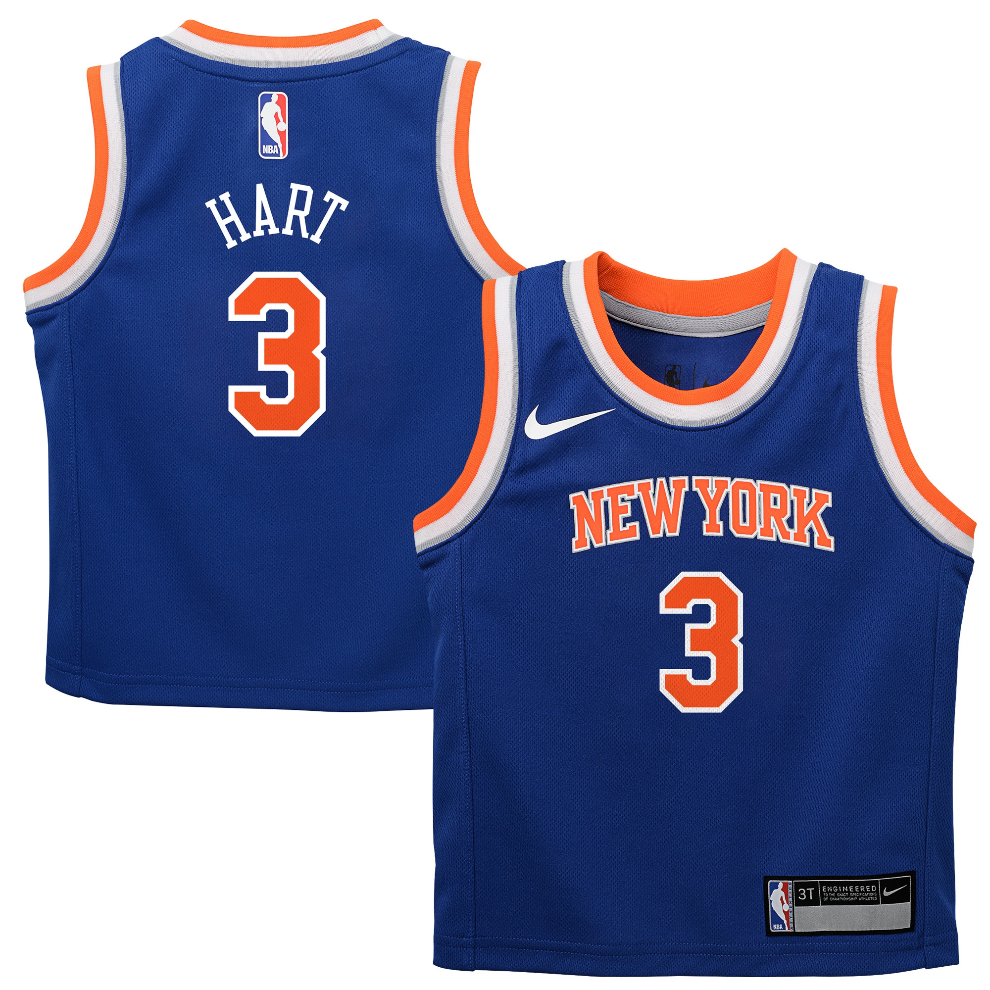 Josh Hart New York Knicks NBA Jersey - Blue | FanWearStyle