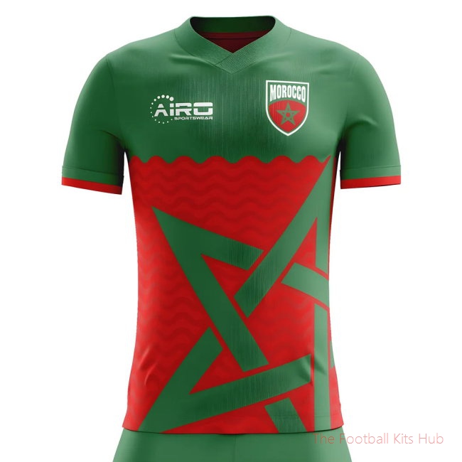 2025/26 Morocco Home Football Shirt - Womens