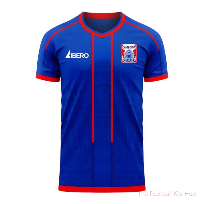 Cambodia 2025/26 Home Football Kit (Libero) - Baby