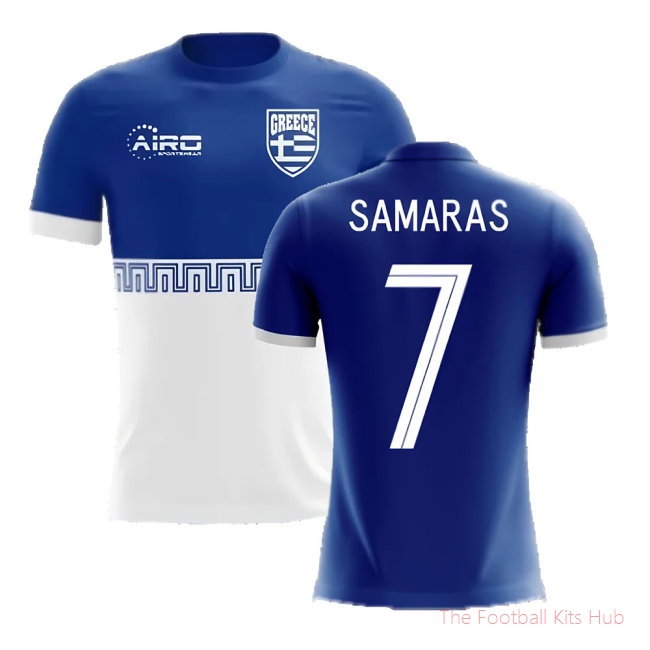 2025/26 Greece Away Football Shirt (SAMARAS 7) - Kids
