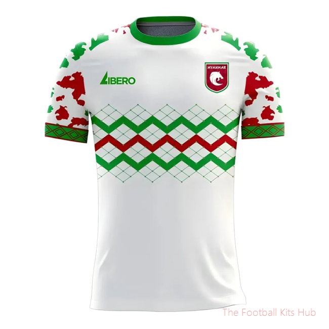 Myanmar 2025/26 Home Football Kit (Libero) - Baby