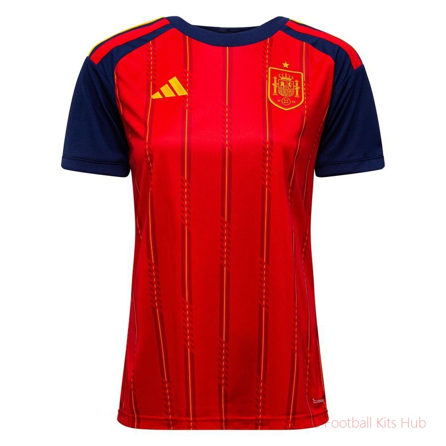 Spain Home Shirt World Cup 2026 Women (Your Name)