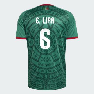 Mexico Erick Lira #6 2026 World Cup Home Jersey | UniFootball Store Jersey