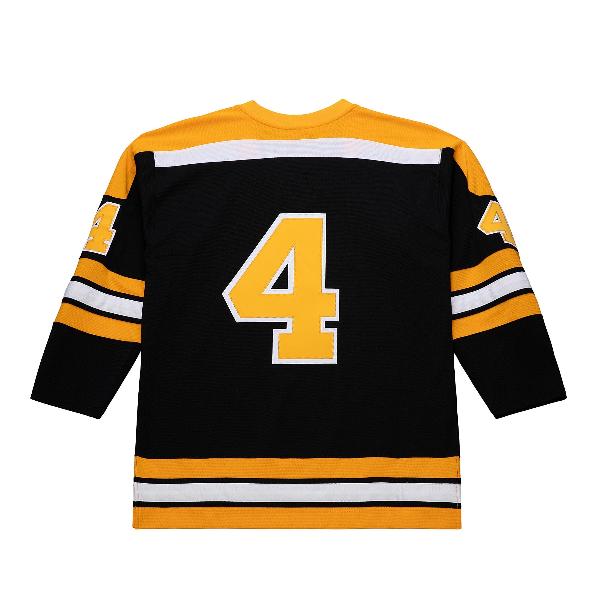 Bobby Orr Boston Bruins Big & Tall 1971/72 Blue Line 2.0 Jersey - Black - angle 3