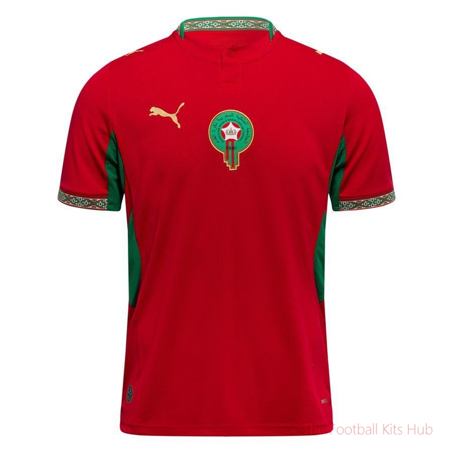 Morocco Home Shirt World Cup 2026 (Your Name)