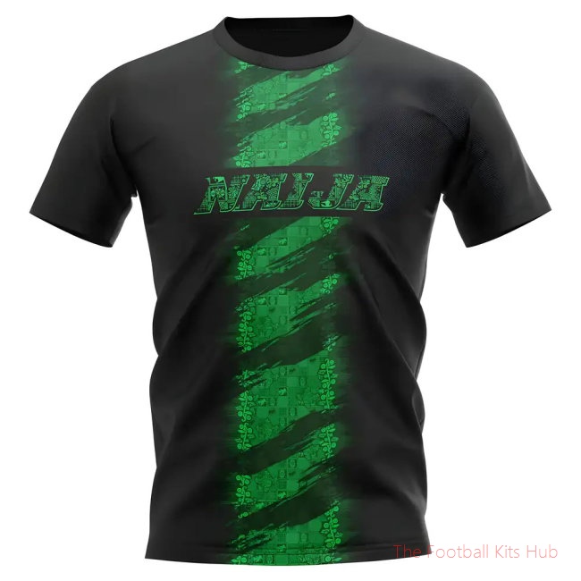 2025/26 Nigeria Training Shirt (Black) - Baby