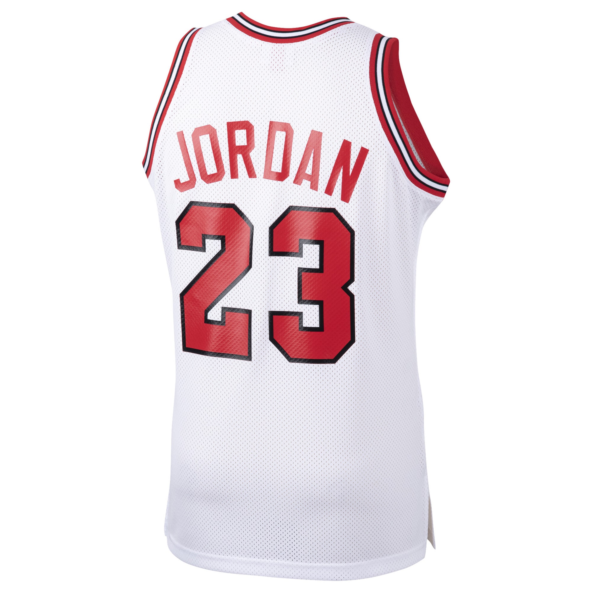 Michael Jordan Chicago Bulls 1984/85 Hardwood Classics Rookie Jersey - White - angle 3
