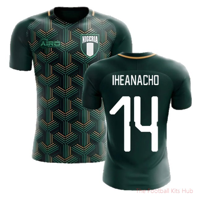 2025/26 Nigeria Third Football Shirt (Iheanacho 14) - Kids