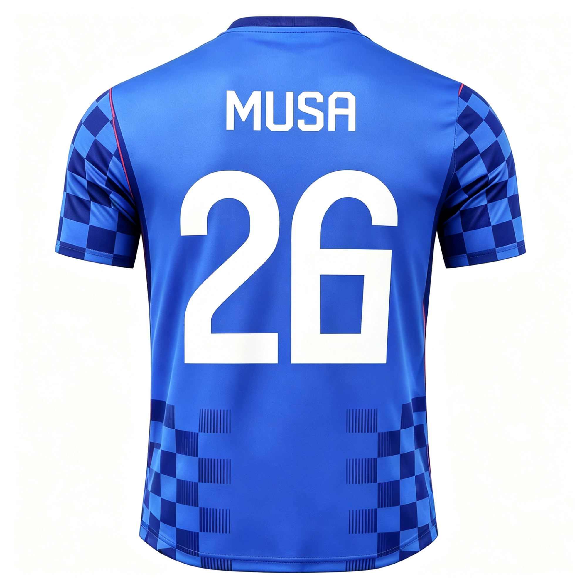 2026 World Cup Croatia Petar Musa #26 Goal Away Jersey Jersey