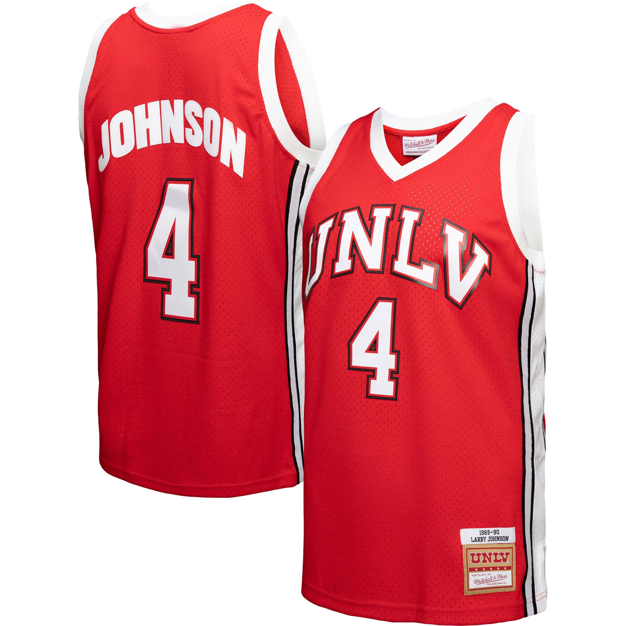 Larry Johnson UNLV Rebels Jersey - Red | FanWearStyle