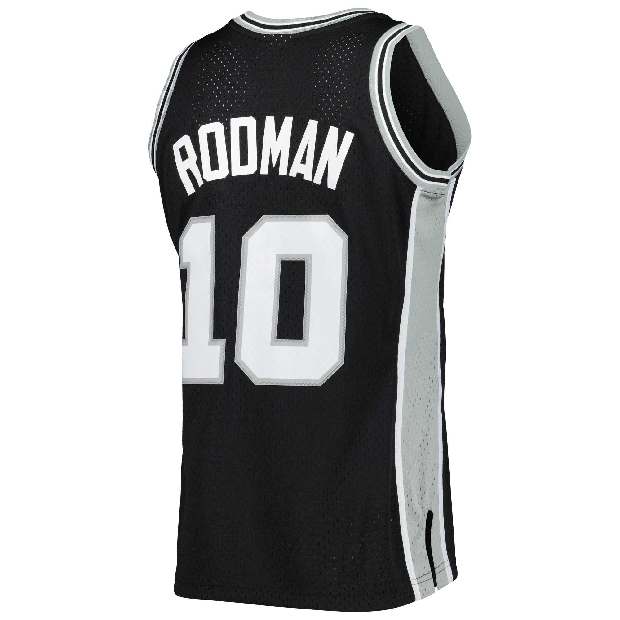 Dennis Rodman San Antonio Spurs 1993/94 Hardwood Classics Swingman Jersey - Black - angle 4