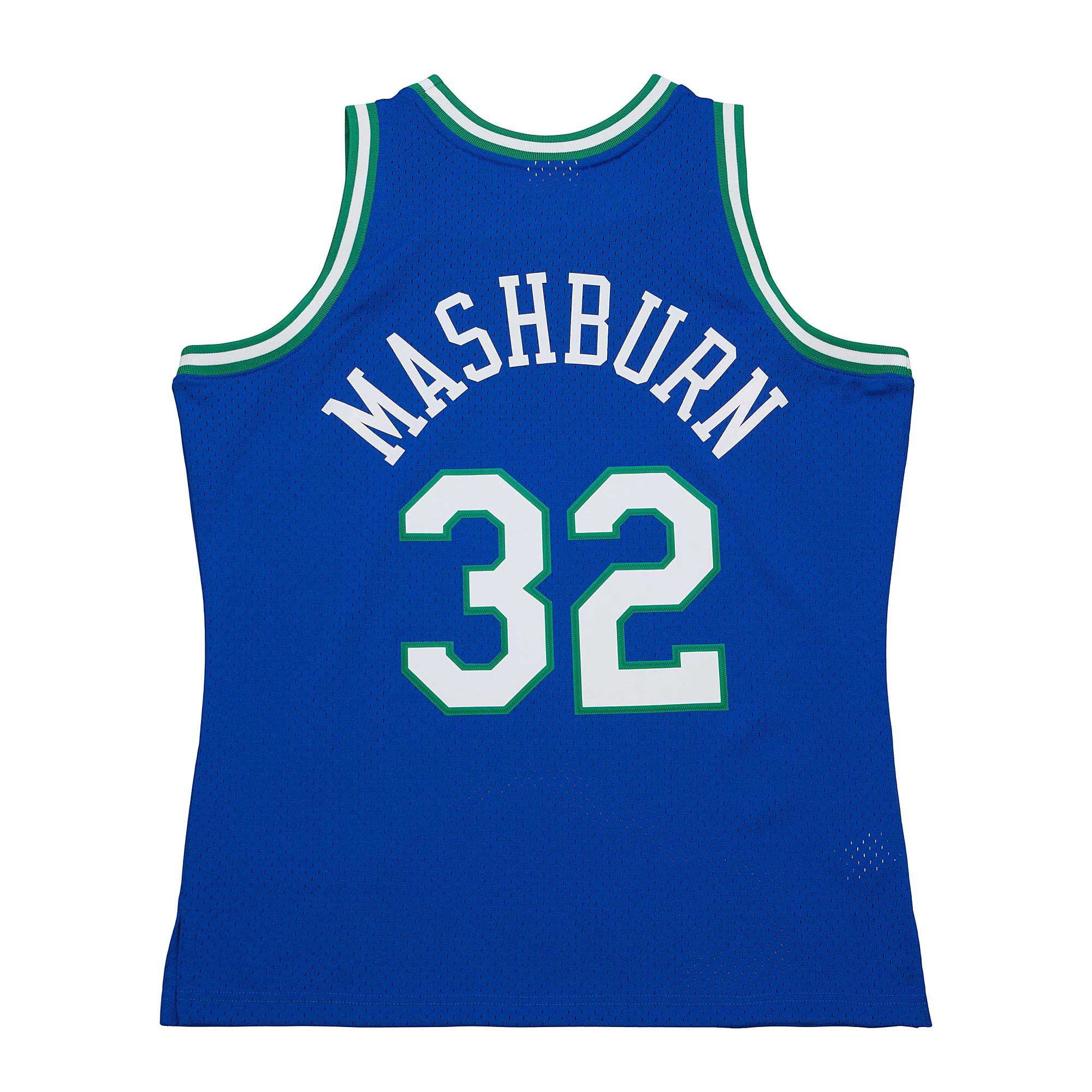 Jamal Mashburn Dallas Mavericks 1993/94 Hardwood Classics Swingman Jersey - Blue - angle 3