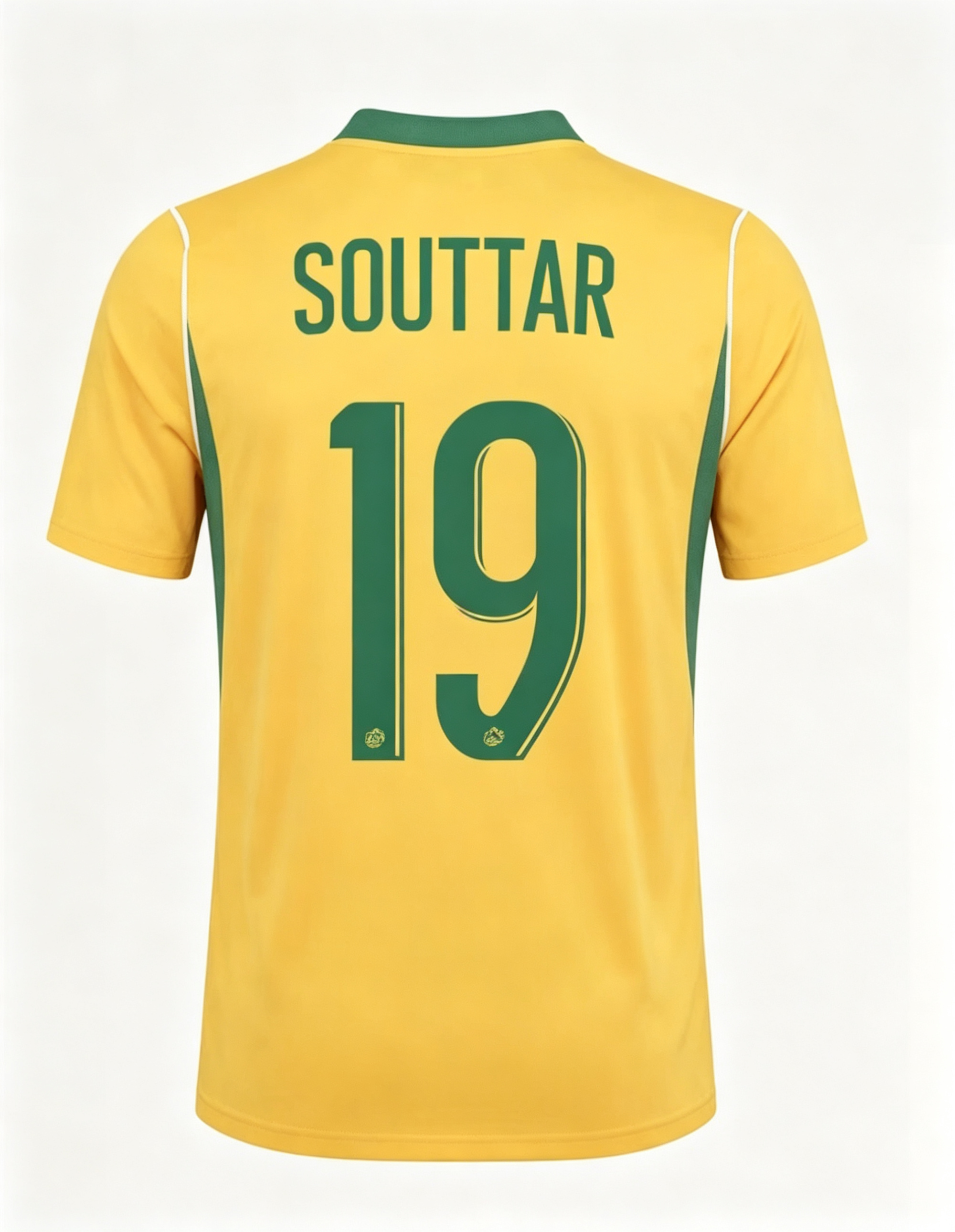 Australia #19 Souttar Captain World Cup 2026 Home Jersey Jersey