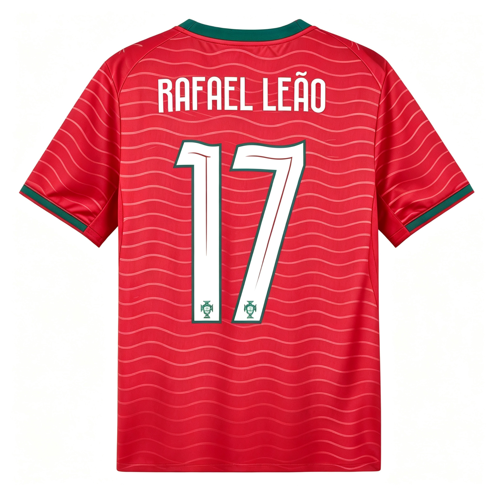 Portugal Rafael Le o #17 Home Jersey 2026 World Cup Jersey