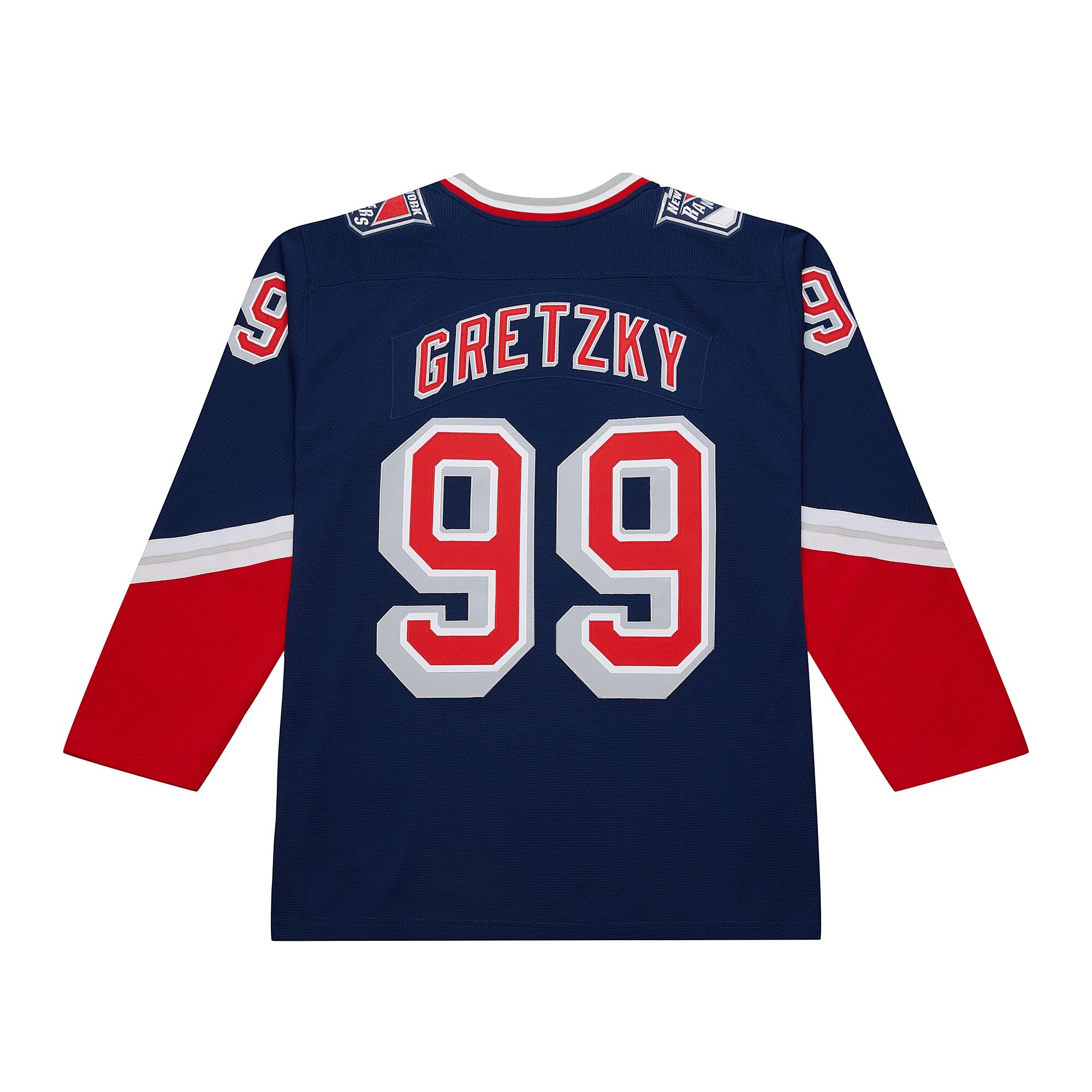 Wayne Gretzky New York Rangers Youth 1996/97 Power Play Player Jersey - angle 3
