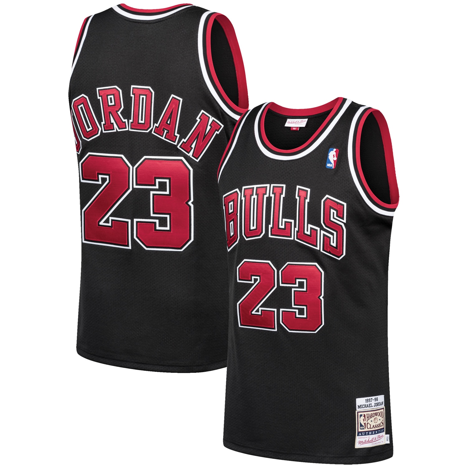 Michael Chicago Bulls NBA Jersey - Black | FanWearStyle