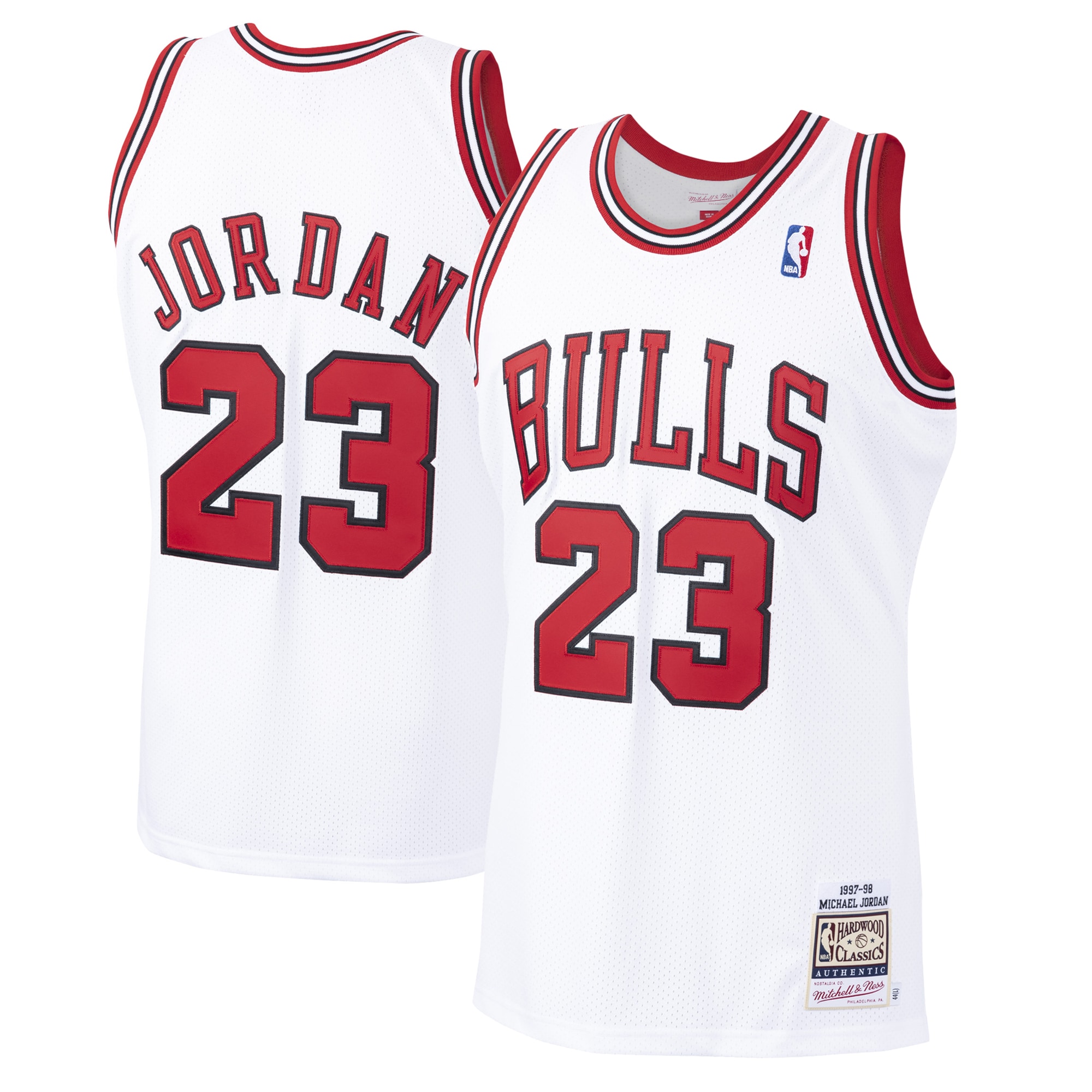 Michael Chicago Bulls NBA Jersey - White | FanWearStyle