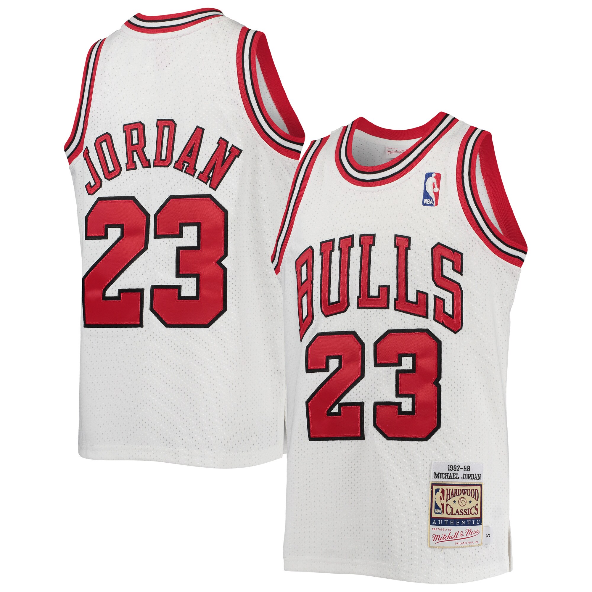 Michael Chicago Bulls NBA Jersey - White | FanWearStyle
