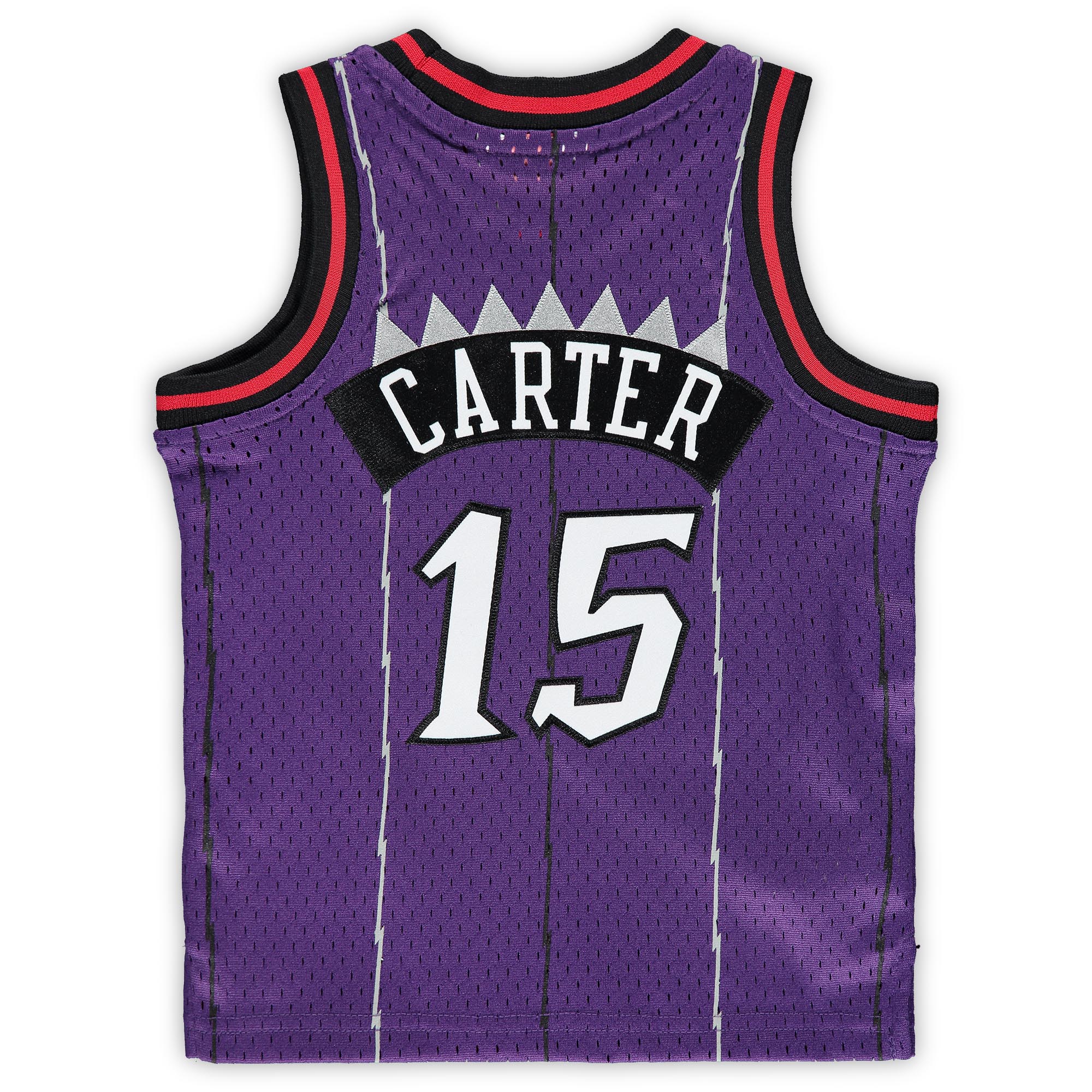 Vince Carter Toronto Raptors Infant 1998/99 Hardwood Classics Retired Player Jersey - Purple - angle 3