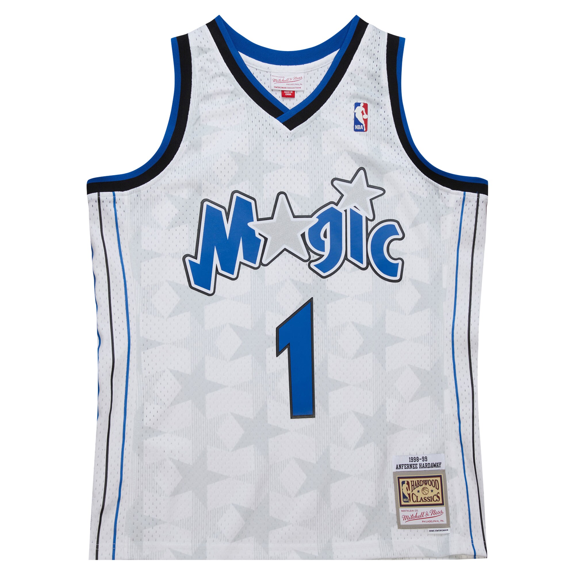 Penny Hardaway Orlando Magic 1998/99 Hardwood Classics Swingman Jersey - White - angle 2