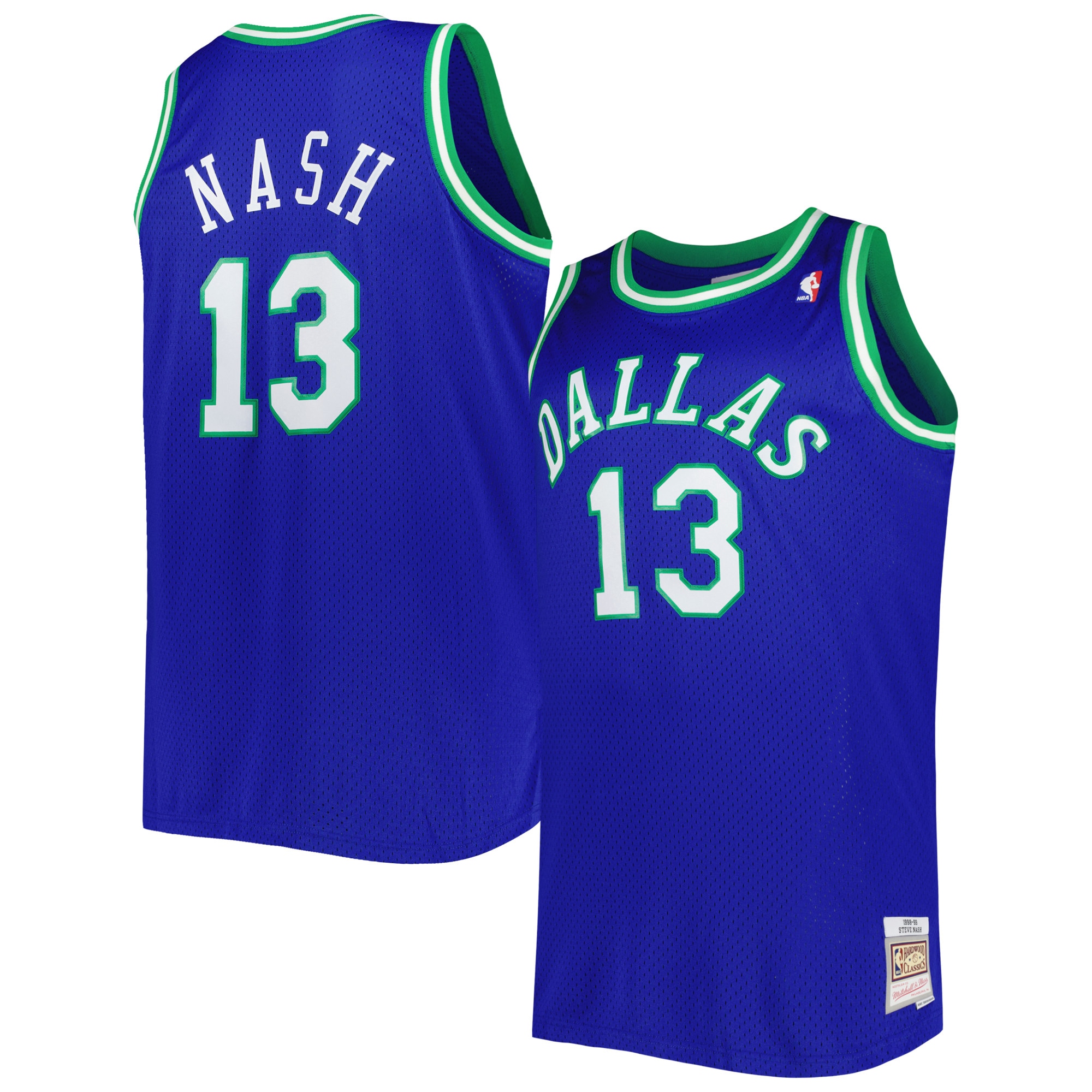 Steve Nash Dallas Mavericks NBA Jersey - Blue | FanWearStyle