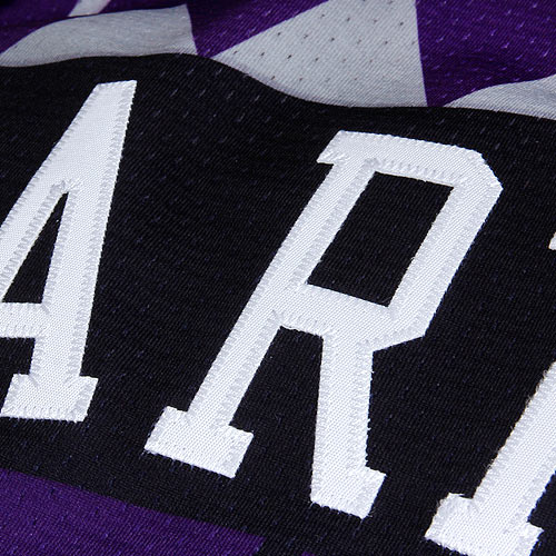 Vince Carter Toronto Raptors 1998/99 Throwback Jersey - Purple - angle 5
