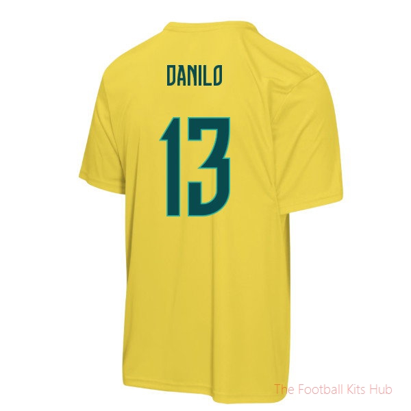 Brazil FIFA World Cup 2026™ T-Shirt Yellow - Kids Danilo 13
