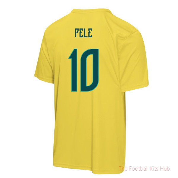 Brazil FIFA World Cup 2026™ T-Shirt Yellow - Kids Pele 10