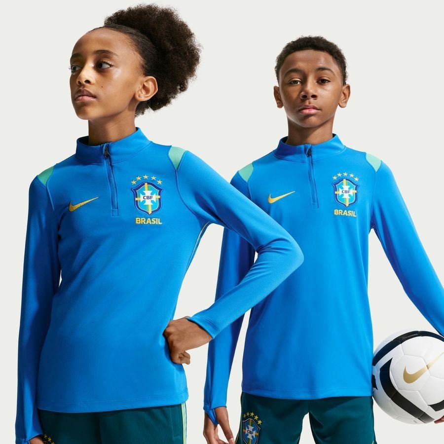 2026 Brazil Dri FIT Academy Pro Drill World Cup Photo Blue/Light Menta/Midwest