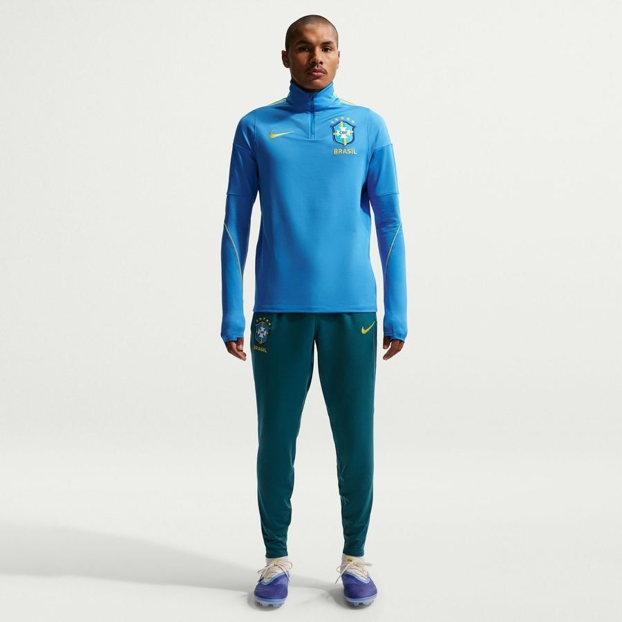 2026 Brazil Dri FIT Strike Drill World Cup Photo Blue/Light Menta/Midwest