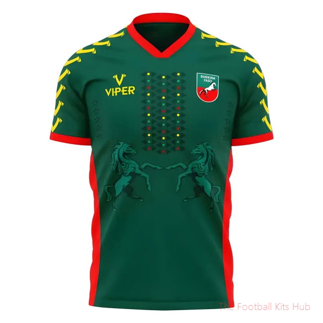 Burkina Faso 2025/26 Home Football Kit (Viper)