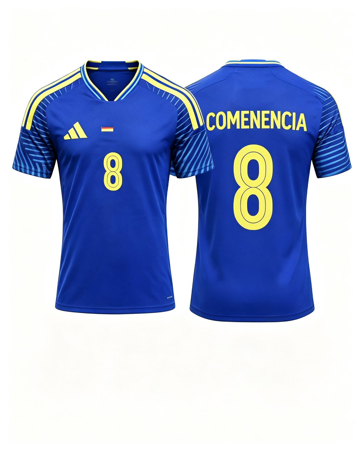 Curacao #8 Jurgen Comenencia 2026 World Cup Goal Home Jersey Jersey