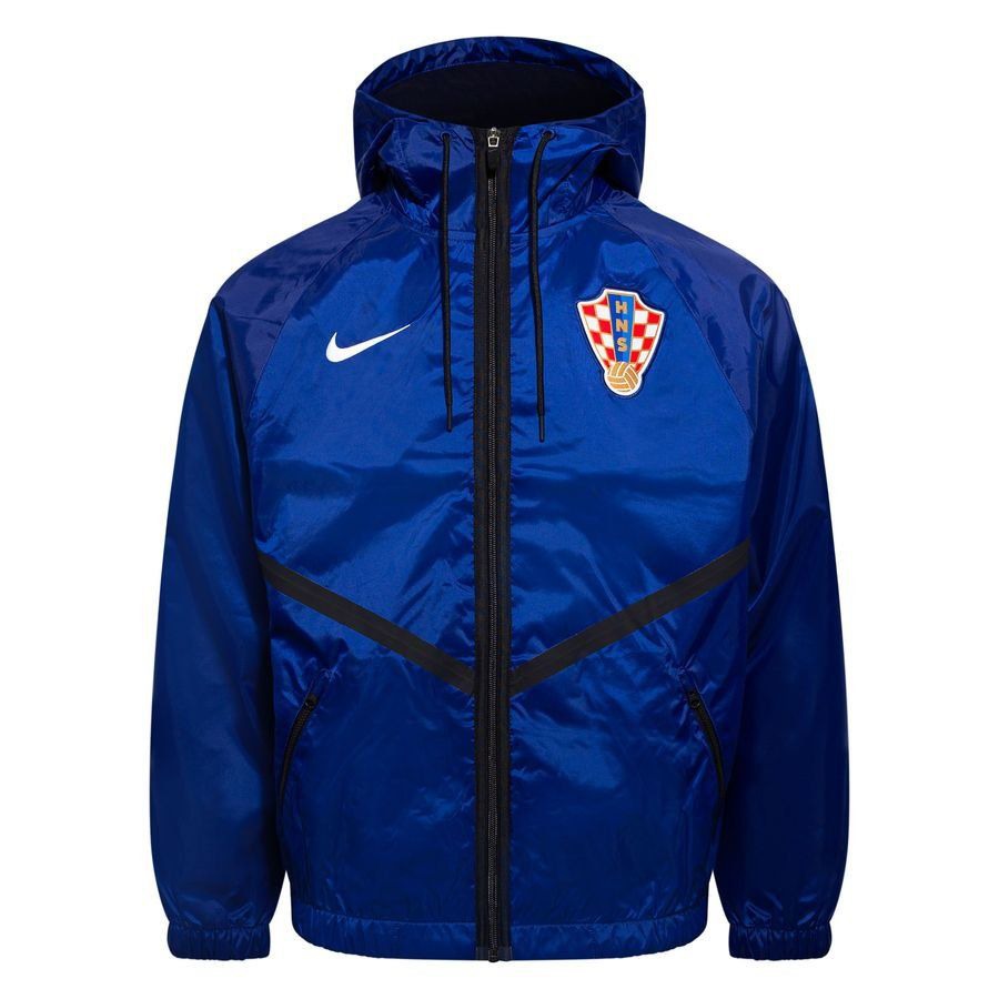 2026 Croatia Jacket Dri FIT KMD Anthem World Cup Deep Blue/White Training Royal