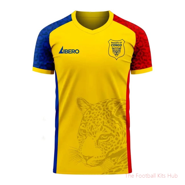 Republic of Congo 2025/26 Away Football Kit (Libero) - Womens