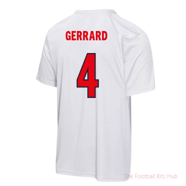England FIFA World Cup 2026™ T-Shirt White Gerrard 4