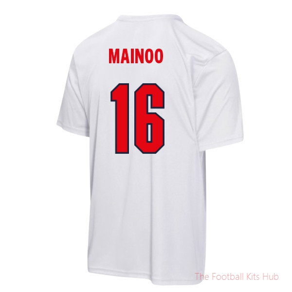 England FIFA World Cup 2026™ T-Shirt White Mainoo 16