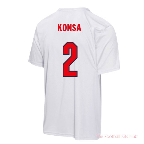 England FIFA World Cup 2026™ T-Shirt White - Kids Konsa 2