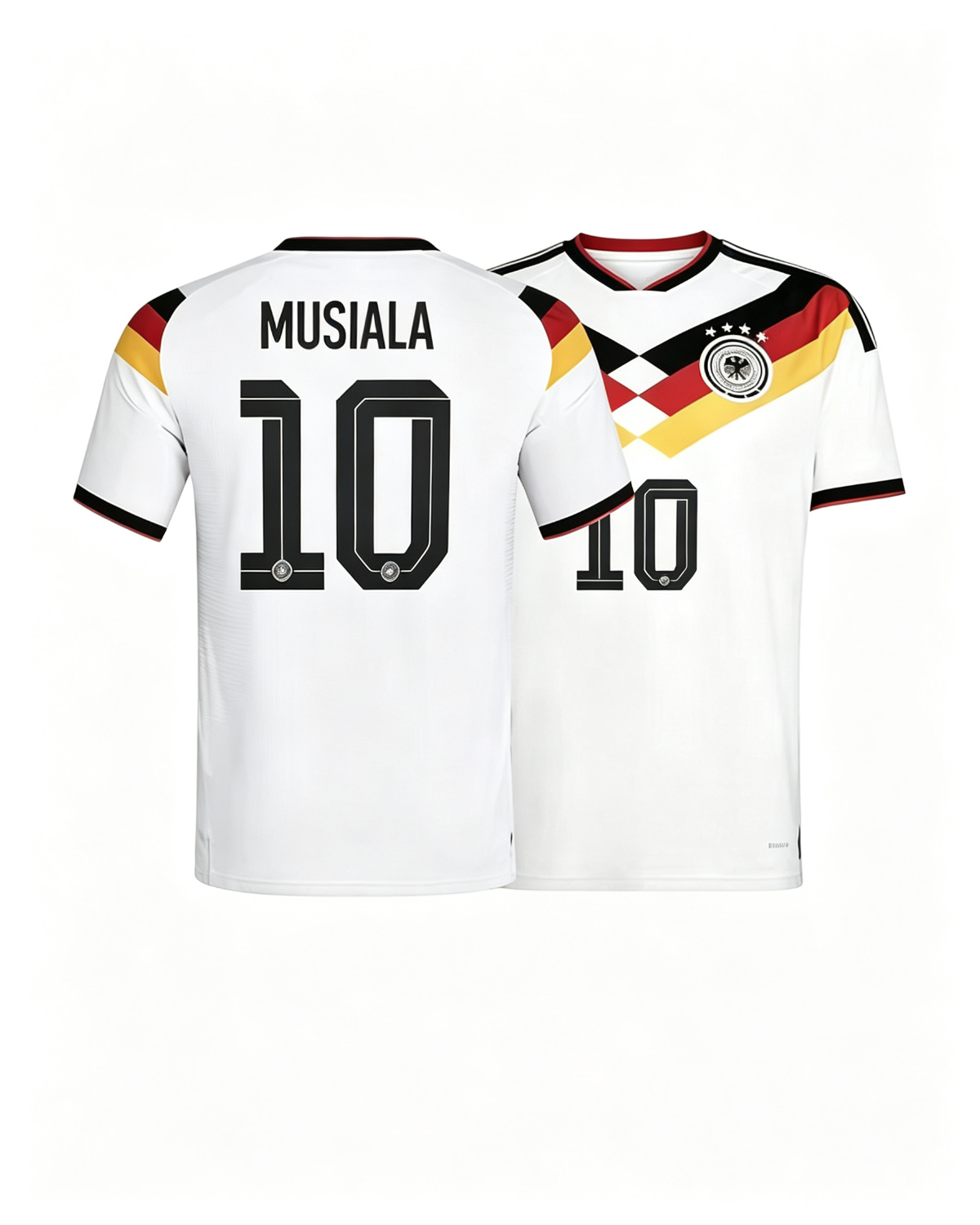 Germany #10 Jamal Musiala 2026 World Cup Goal Home Jersey Jersey