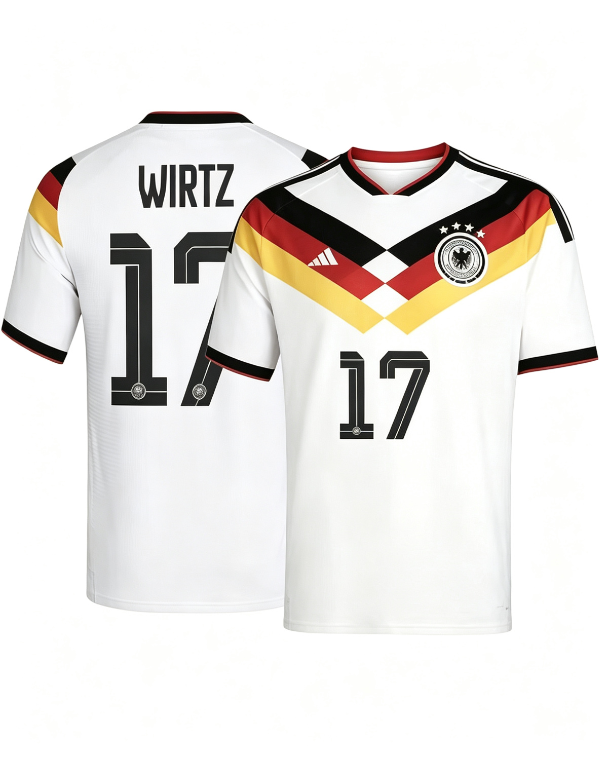 Germany #17 Florian Wirtz 2026 World Cup Assist Home Jersey Jersey