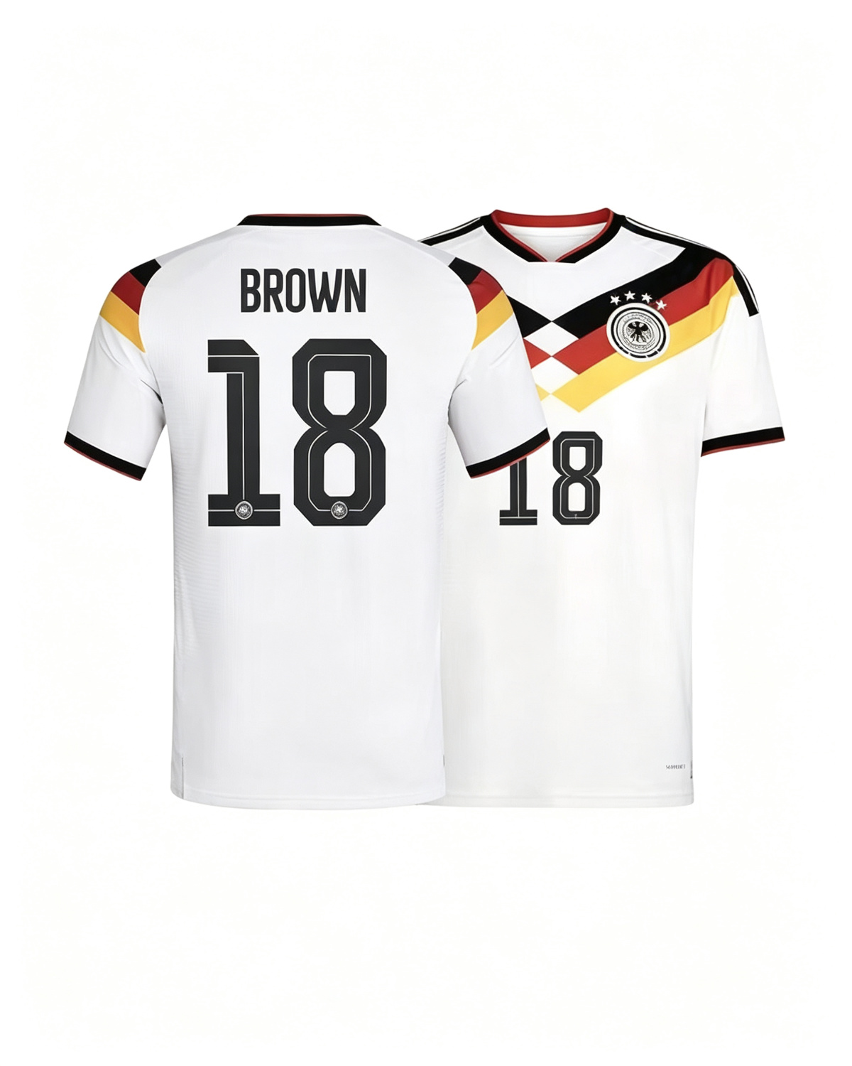 Germany #18 Jeremy Frimpong 2026 World Cup Goal + Assist Home Jersey Jersey
